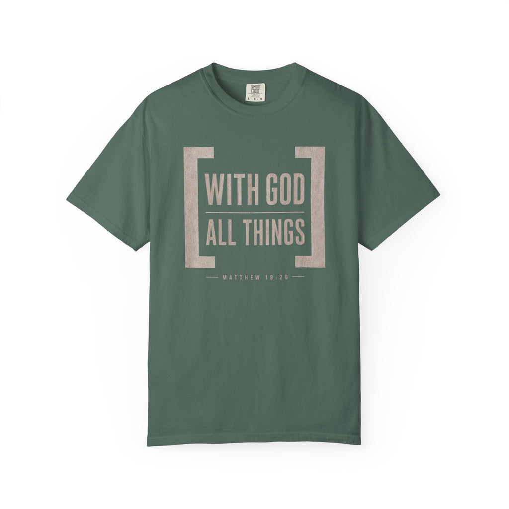 With God All Things T-Shirt