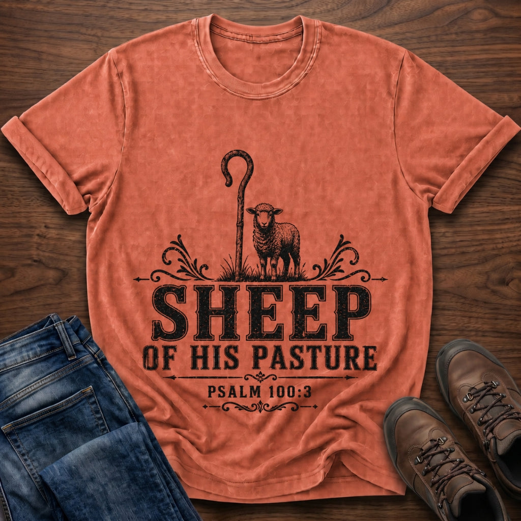 Sheep Of His Pasture