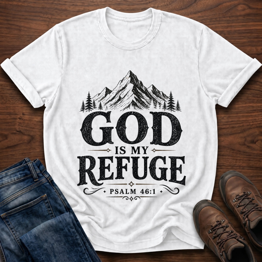 God Is My Refuge T-Shirt