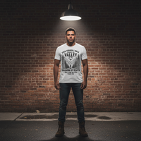 Load image into Gallery viewer, Kingdom-Kouture | Christian T-Shirt | Even Though I Walk Through The Valley - Men's Light